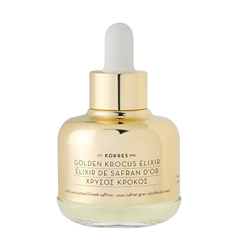 Korres Golden Krocus Anti-Aging Serum for Women, 1 Fl Oz