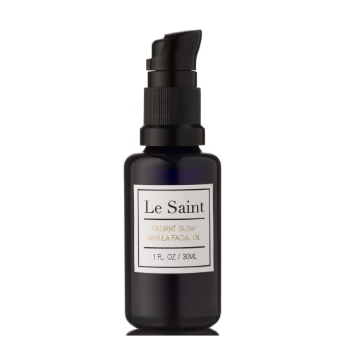 Marula Facial Oil by Le Saint. 100% Pure & Cold Pressed. Best facial oil for anti-aging, moisturizing, acne scars, wrinkles, dry skin and hair (1oz)
