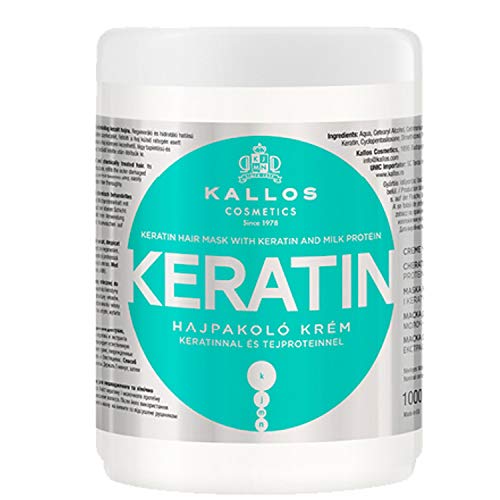 Kallos Keratin Hair Mask with Keratin & Milk Protein 1000ml