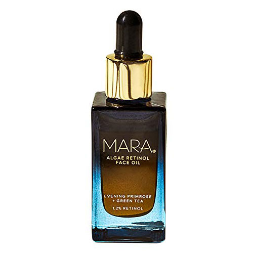 MARA - Natural Evening Primrose + Green Tea Algae Retinol Face Oil | Clean, Non-Toxic, Plant-Based Skin Care (1 oz | 30 ml)